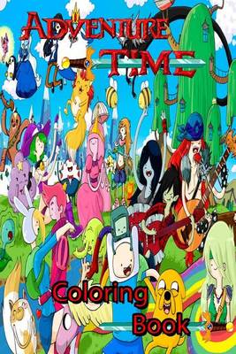 Cover of Adventure Time Coloring Book