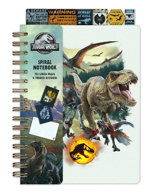 Book cover for Jurassic World Spiral Notebook