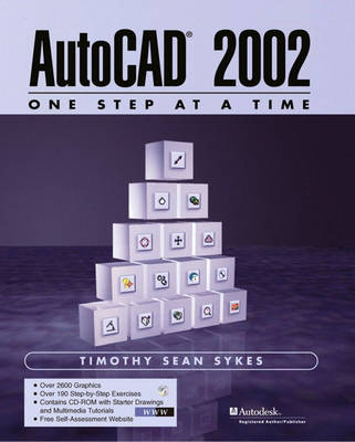 Book cover for AutoCAD 2002 - One Step at a Time