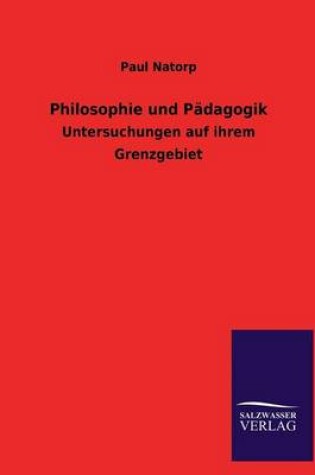 Cover of Philosophie Und Padagogik