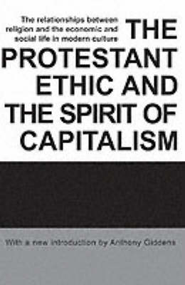 Book cover for Protestant Ethic and the Spirit of Capitalism