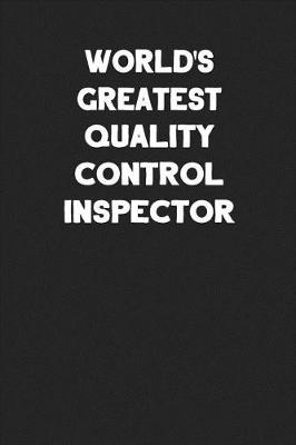 Book cover for World's Greatest Quality Control Inspector