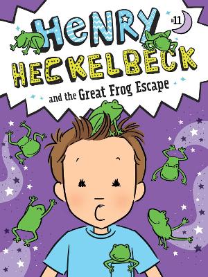 Book cover for Henry Heckelbeck and the Great Frog Escape