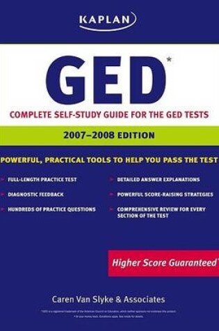 Cover of Kaplan GED