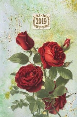 Cover of 2019 Planner; Roses Red