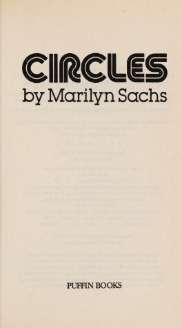 Book cover for Sachs Marilyn : Circles