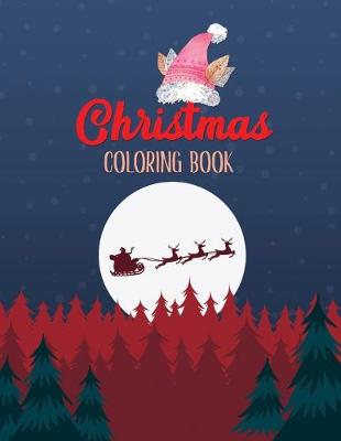 Book cover for Christmas Coloring Book