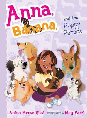 Book cover for Anna, Banana, and the Puppy Parade