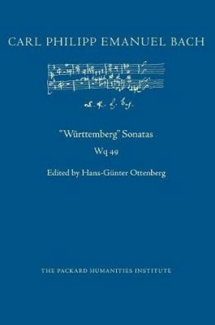 Cover of "Wuerttemberg" Sonatas, Wq 49