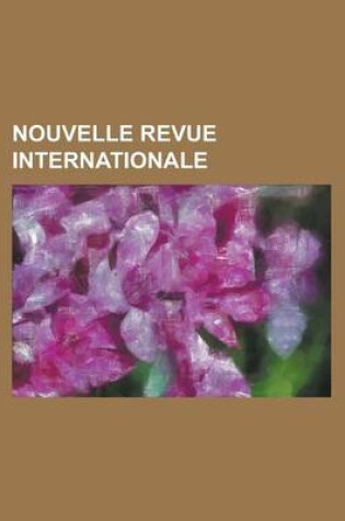 Cover of Nouvelle Revue Internationale