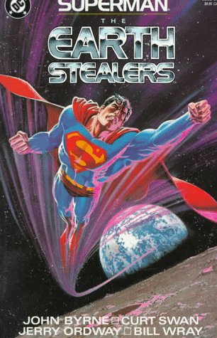 Book cover for Superman: the Earth Stealers