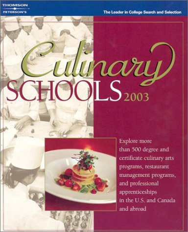 Cover of Culinary Schools 2003