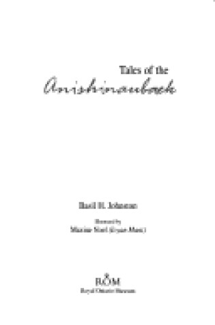 Cover of Tales of the Anishinaubaek