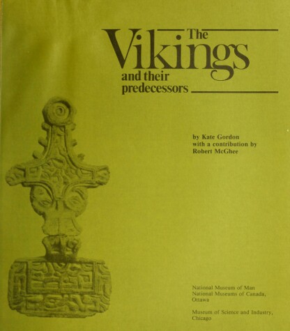 Book cover for The Vikings and Their Predecessors