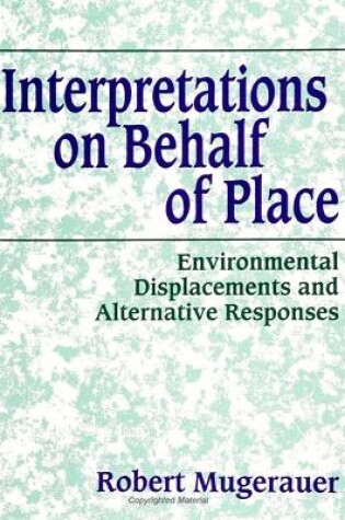 Cover of Interpretations on Behalf of Place