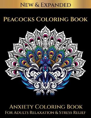 Book cover for Peacocks Coloring Book