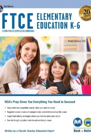 Cover of FTCE Elementary Education K-6 Book + Online