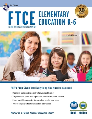 Book cover for FTCE Elementary Education K-6 Book + Online