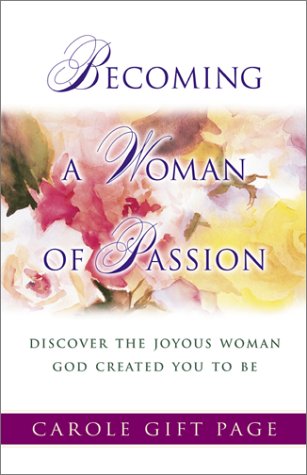 Book cover for Becoming a Woman of Passion