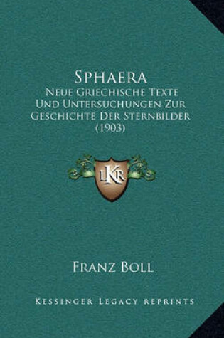 Cover of Sphaera