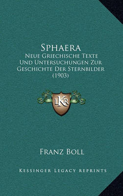 Book cover for Sphaera