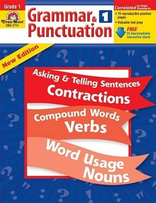 Book cover for Grammar & Punctuation Grade 1