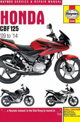 Cover of Honda CBF125 (09-14)