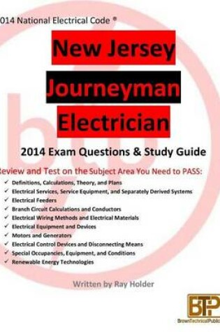 Cover of New Jersey 2014 Journeyman Electrician Study Guide