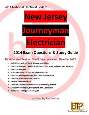 Book cover for New Jersey 2014 Journeyman Electrician Study Guide