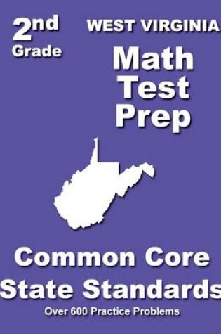 Cover of West Virginia 2nd Grade Math Test Prep