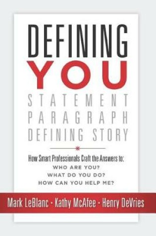 Cover of Defining You
