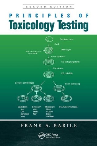 Cover of Principles of Toxicology Testing