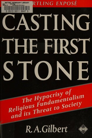 Cover of Casting the First Stone