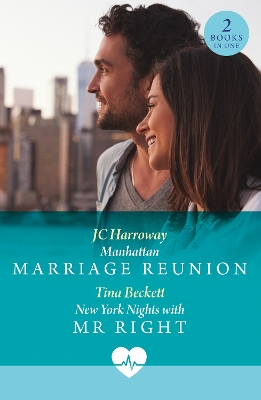 Book cover for Manhattan Marriage Reunion / New York Nights With Mr Right