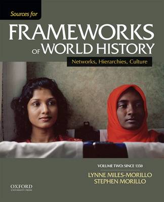Book cover for Sources for Frameworks of World History, Volume Two