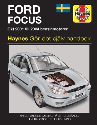 Book cover for Ford Focus (2001 - 2004) (svenske utgava)