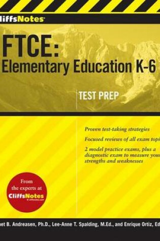 Cover of Cliffsnotes Ftce: Elementary Education K-6
