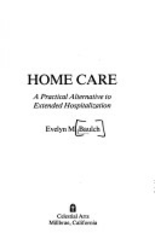 Cover of Home Care