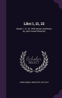 Book cover for Libri 1, 21, 22