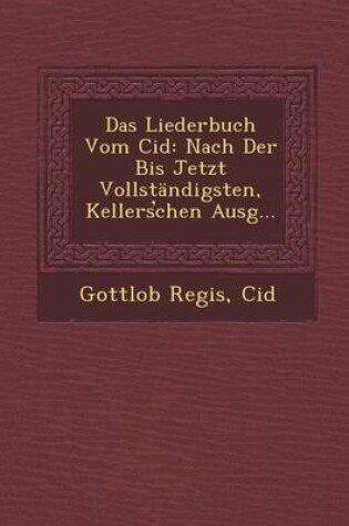 Cover of Das Liederbuch Vom Cid