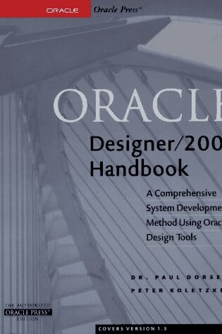 Cover of Oracle Designer/2000 Handbook