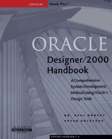 Cover of Oracle Designer/2000 Handbook