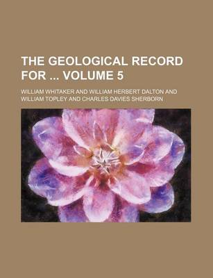 Book cover for The Geological Record for Volume 5