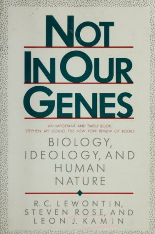 Cover of Not in Our Genes
