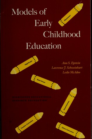 Cover of Models of Early Childhood Education