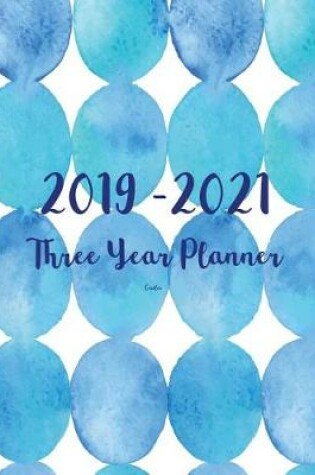 Cover of 2019-2021 Three Year Planner-Circles