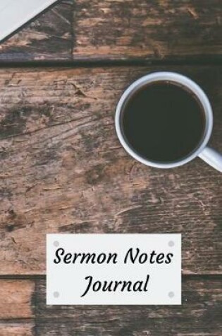 Cover of Sermon Notes Journal