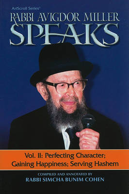 Book cover for Rabbi Avigdor Miller Speaks