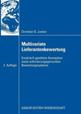 Book cover for Multivariate Lieferantenbewertung