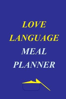 Book cover for Love Language Meal Planner